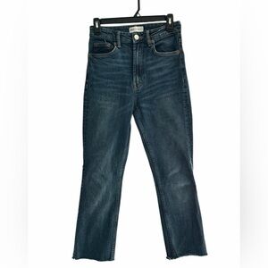 Zara Women’s Dark Blue Straight Jeans Size 2 Waist 13” Inseam 24”